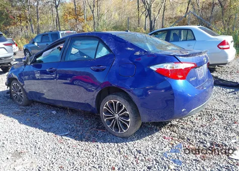 2015 Toyota Corolla S Premium z USA, uszkodzony, nr VIN 2T1BURHE3FC303273